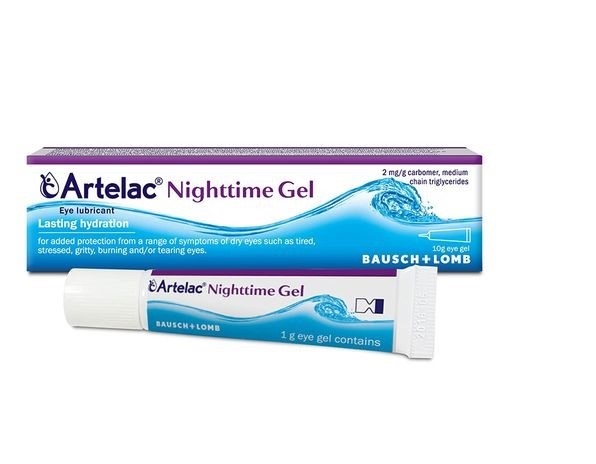 Artelac® Nighttime eye gel – 10g tube