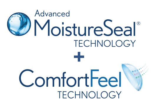 moisture seal + comfort feel icon